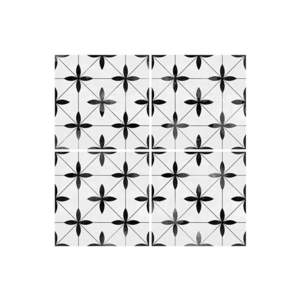 Da Vinci Vaticano Encaustic patterned Floor Tile 200x200mm