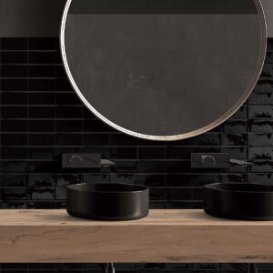 Luxe Midnight Gloss Wall Tile 76x152mm