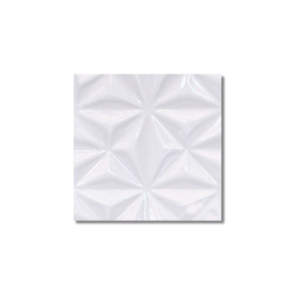 Starburst White Textured Wall Tile 200x200mm