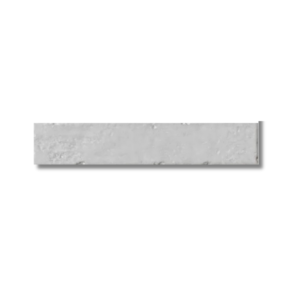 Brickart Half White Gloss Subway Floor Tile 45x230mm