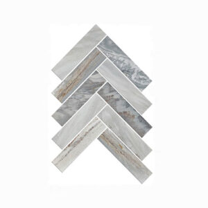 Artemis Blue Sandstone Herringbone Mosaic Tile 35x150mm