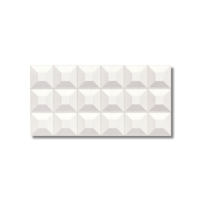 Winter Ice Cube White Rectified Wall Tile 300x600mm