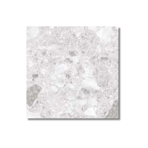 Breccia Light Grey In/Out Rectified Floor Tile 600x600mm