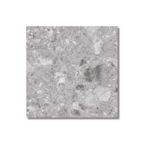Breccia Mid Grey In/Out Rectified Floor Tile 600x600mm