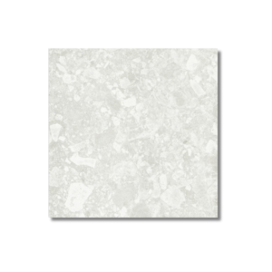 Terrazzo Bianco Matt Rectified Floor Tile 600x600mm