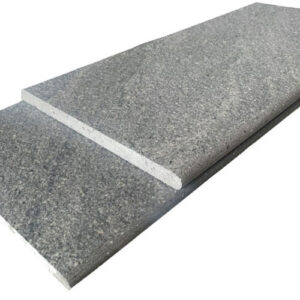 River Stone Dark Grey Bullnose Tile 300x600x20mm