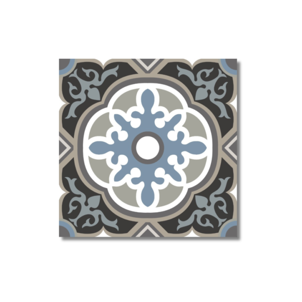 Picasso Windsor Encaustic Patterned Floor Tile 200x200mm