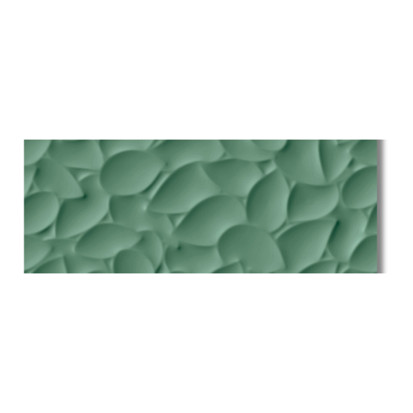 Genesis Leaf Green Rectified Wall Tile 350x1000mm