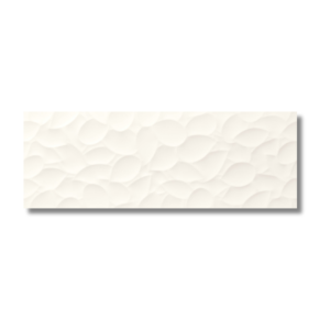 Genesis Leaf White Rectified Wall Tile 350x1000mm