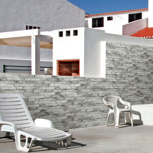 Argille Argento Stone Wall Cladding Tile 160x400mm