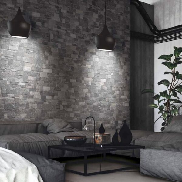 Lyon Dark Wall Feature Tile 150x610mm
