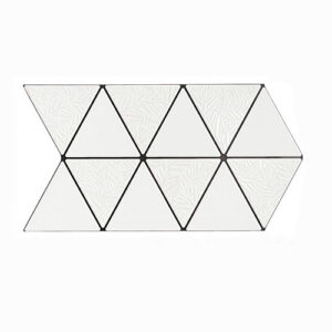 Triangle Deco Snow Matt Floor Tile 485x280mm