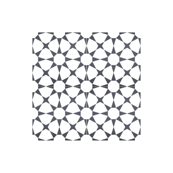 Da Vinci Medici Matt Encaustic Patterned Floor Tile 200x200mm