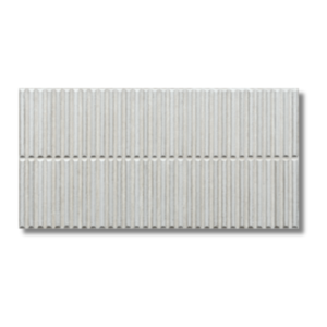 Homey Stripes White Gloss Rectified Wall Tile 300x600mm