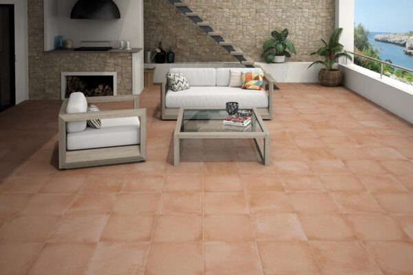 Alhambra Beige Matt Floor Tile 333x333mm