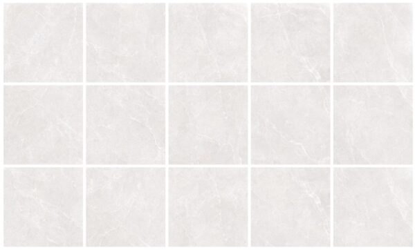 Oglio Bianco In/Out Rectified Floor Tile 600x600mm