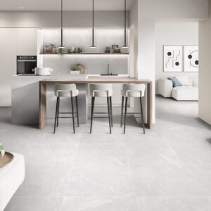 Oglio Silver In/Out Rectified Floor Tile 600x600mm