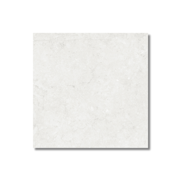 Jura White Matt Rectified Floor Tile 600x600mm
