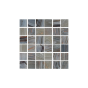 Reflections Pearl Pewter Mosaic Feature Tile 20x20mm