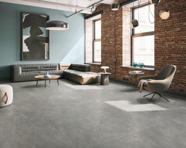 Slate Grey Pietra Lagos In/Out Floor Tile 600x600mm