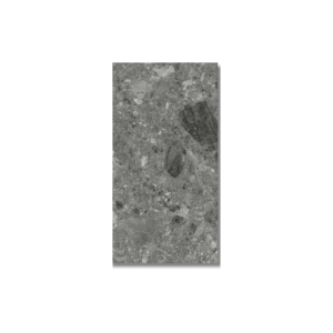 Breccia Dark Grey In/Out Rectified Floor Tile 300x600mm